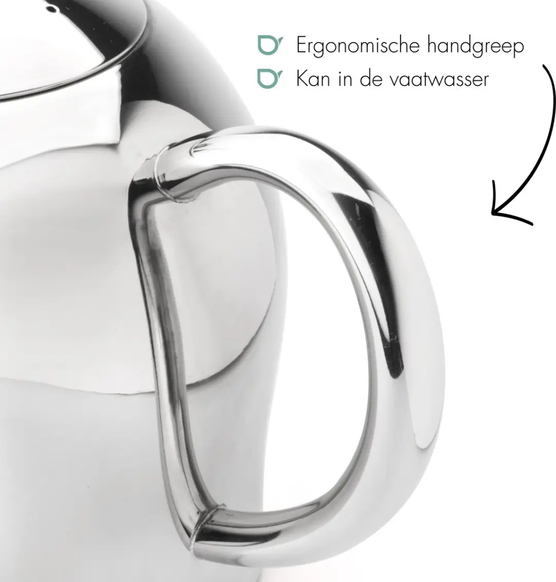 Bredemeijer Minuet Santhee Theepot 1,4L - RVS Glanzend