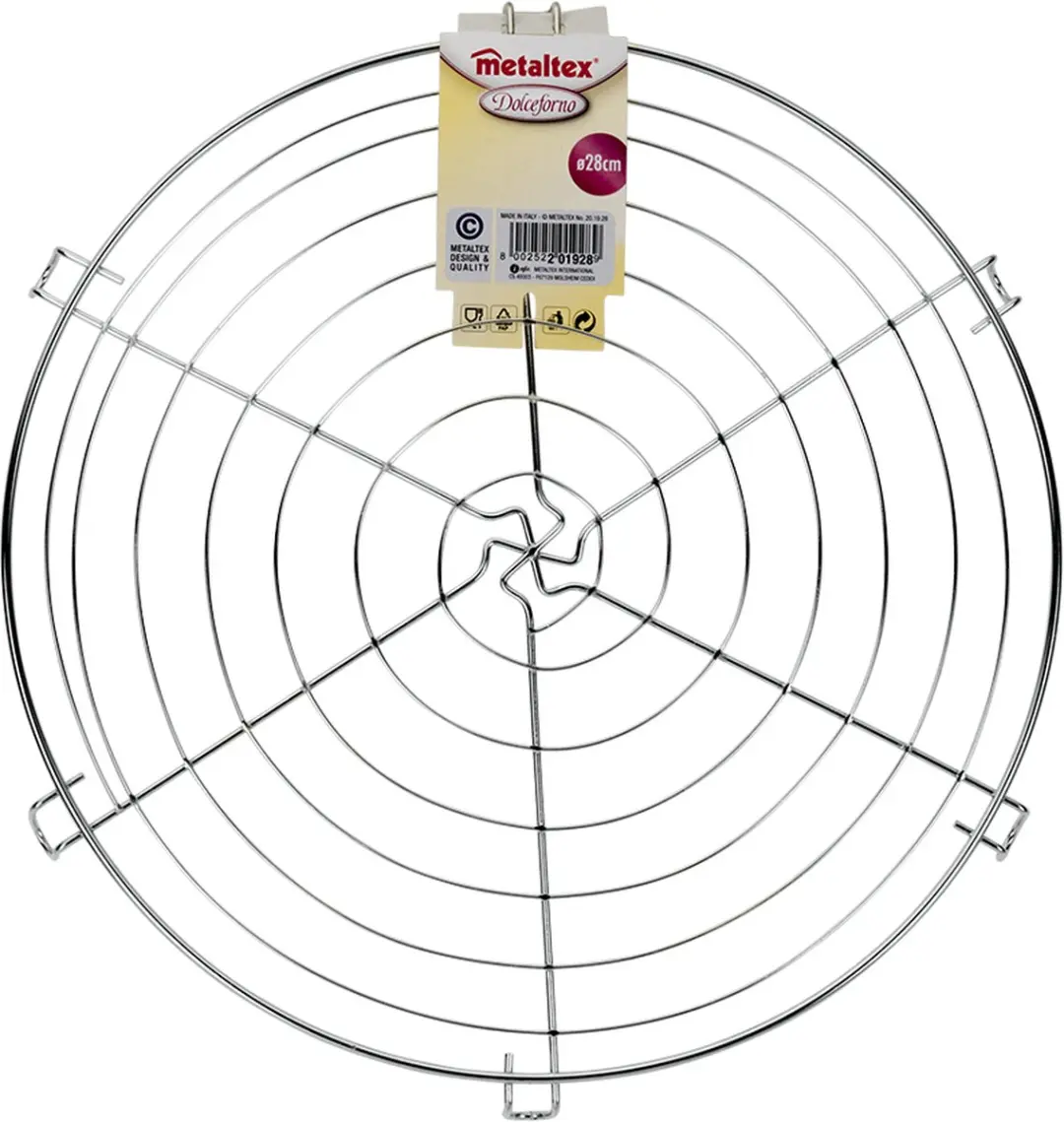 Metaltex Taartrooster Dolceforno Rond 28cm - Vertind