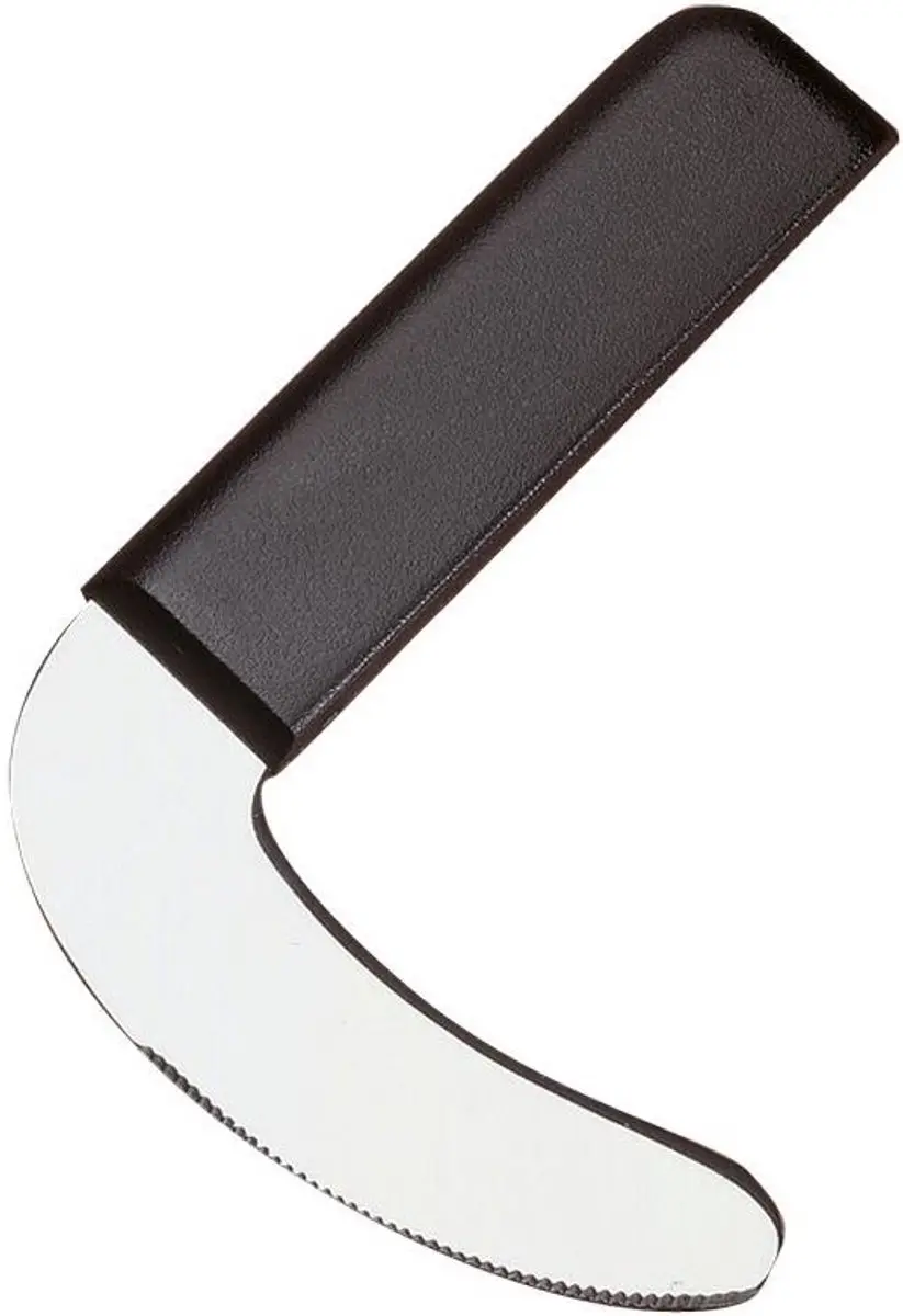 Amefa NC36060 Mes Gehoekt 90gr - Zwart
