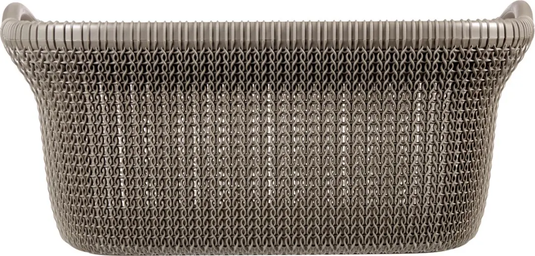Curver Knit Wasmand 255998 - 80L - Harvest Brown