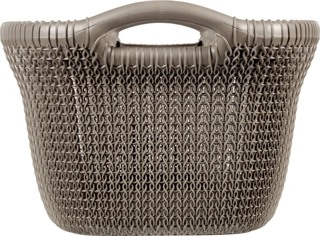 Curver Knit Wasmand 255998 - 80L - Harvest Brown - afbeelding 6 van 6