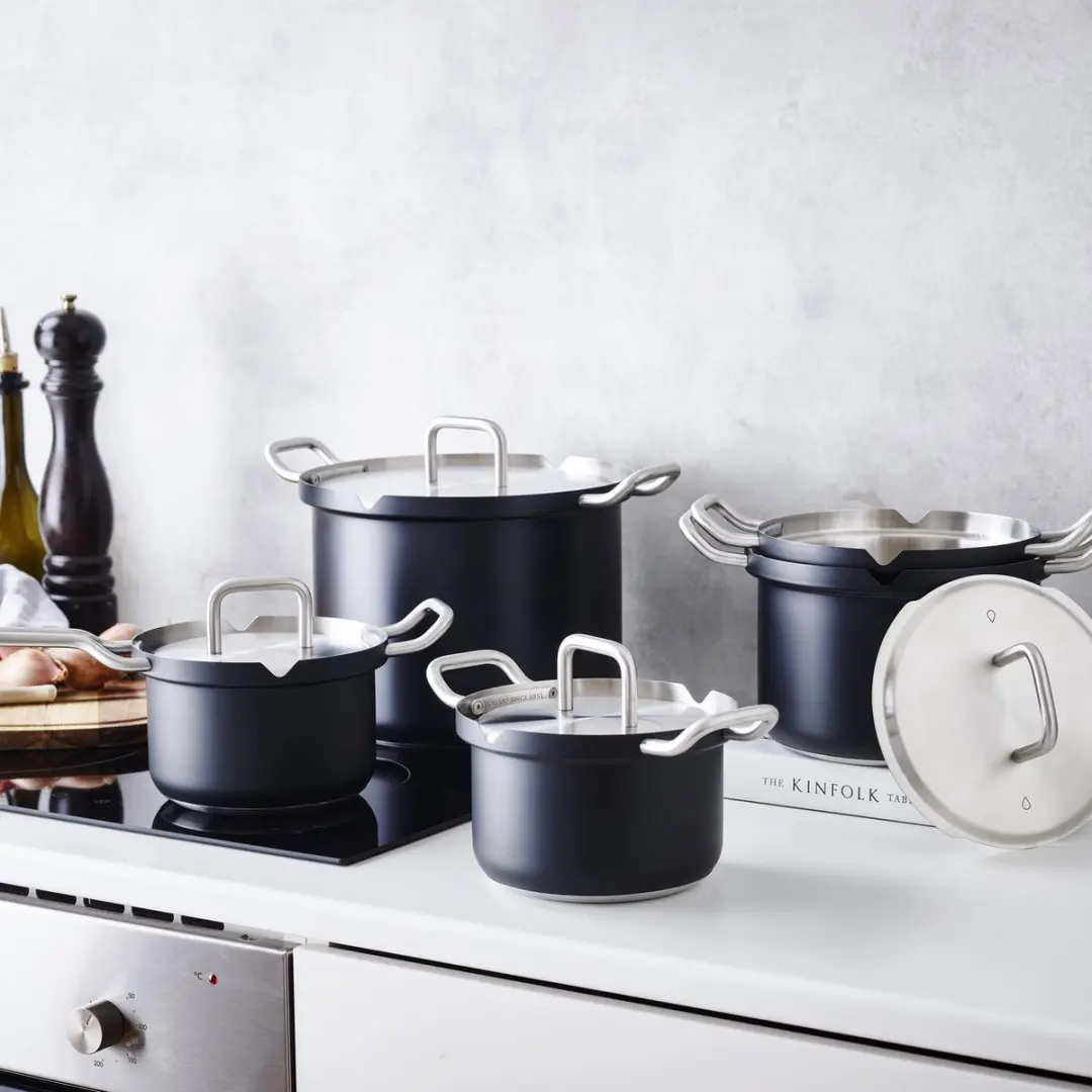 BK Q-linair Master Black Pannenset 5-delig - B9791.005