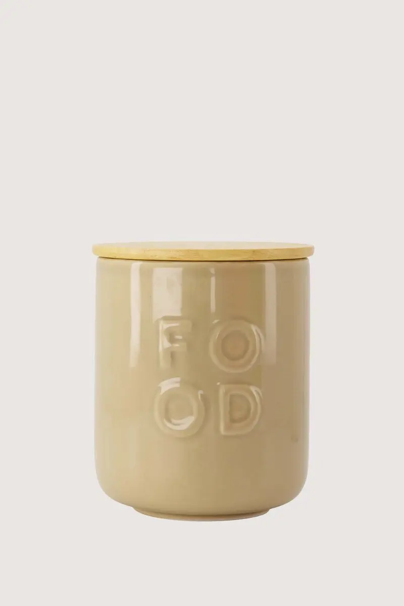 Zusss Voorraadpot Keramiek Sand 225ml