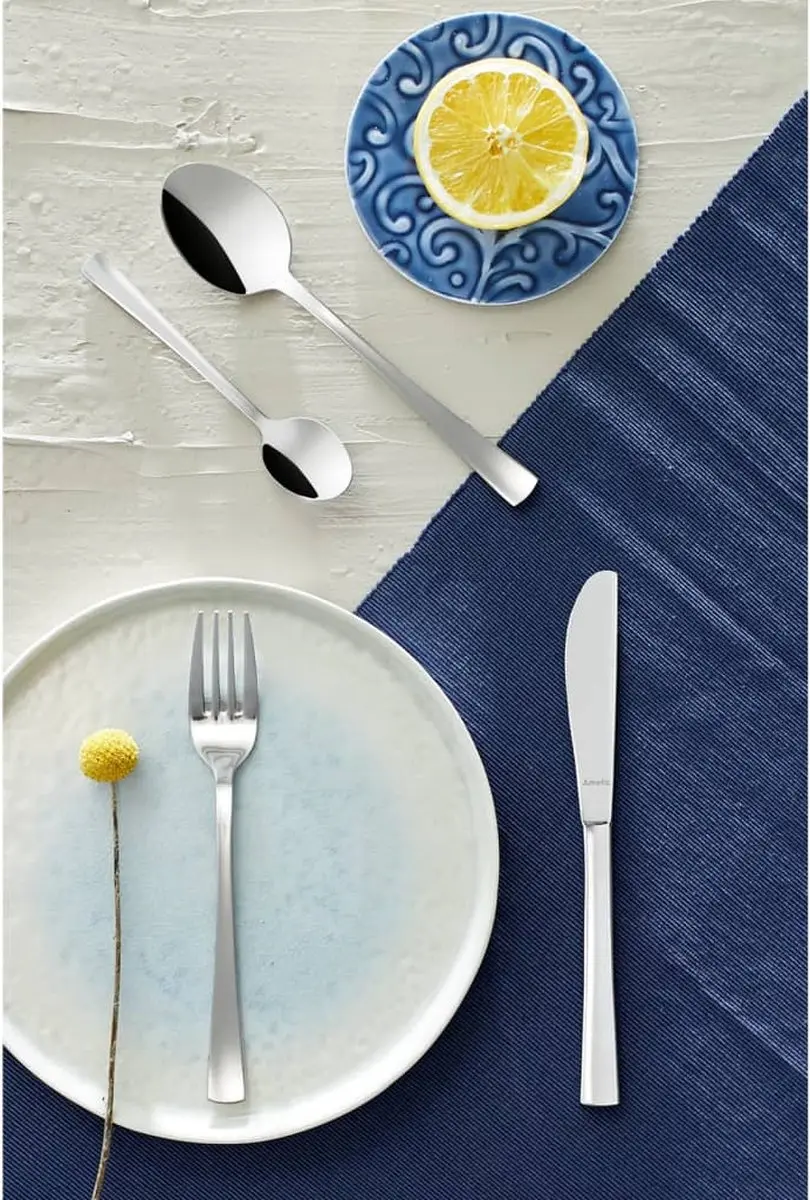 Amefa Neptune Bestekset 24-delig - 6 Personen - Zilver
