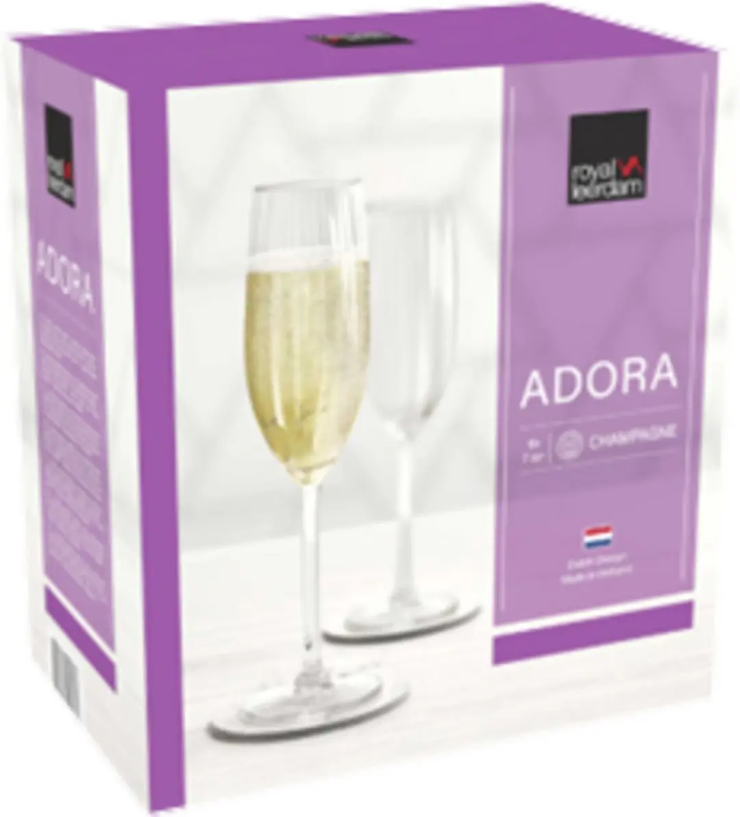 Royal Leerdam Adora Champagneglas 21cl - 6 Stuks