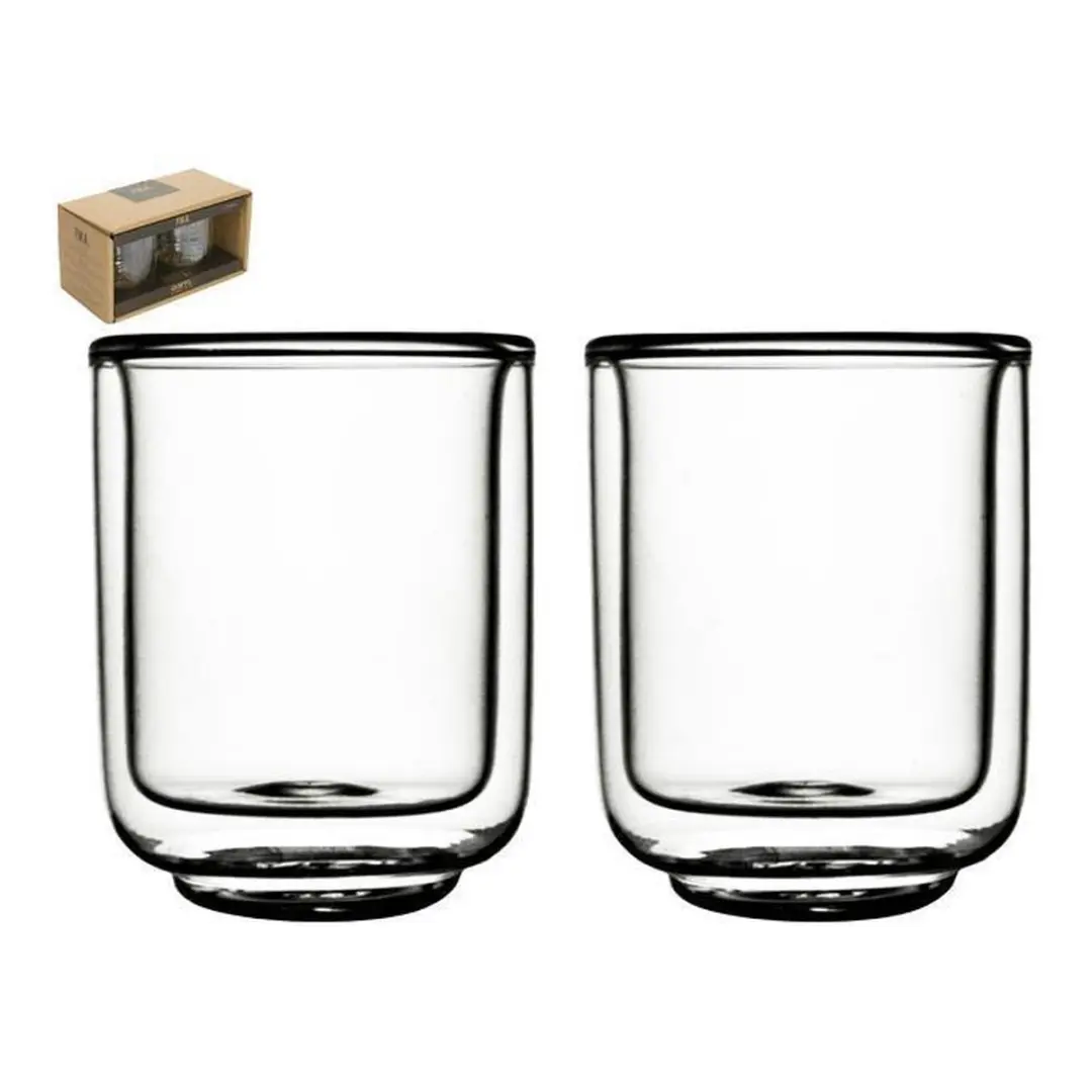 Gusta FIKA Borosilicaat Glas Mok 60ml - Transparant