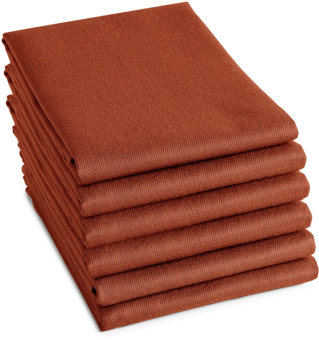 DDDDD Theedoek Logo 60x65cm - Terra - 6 Stuks