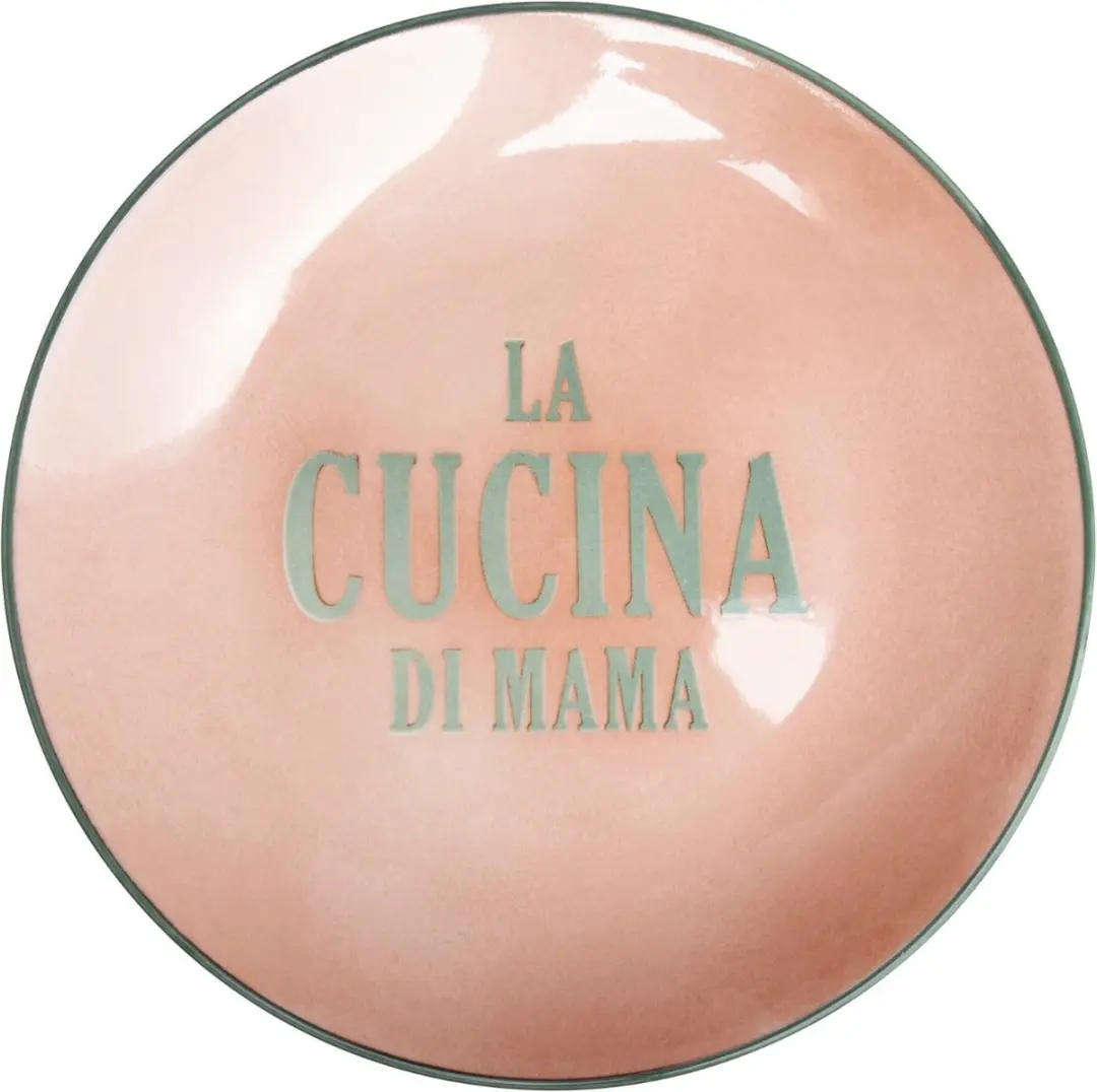 Gusta Patio Bordjes - ø16,5cm - Roze/ Groen - 2 Stuks