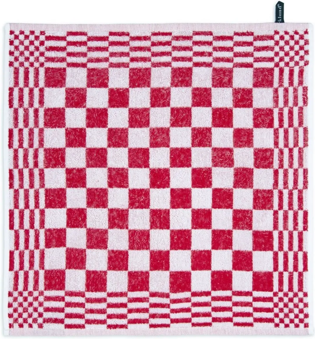 BYRKLUND Keukenhanddoeken Clean & Fresh 6-delig - 100% Katoen Rood