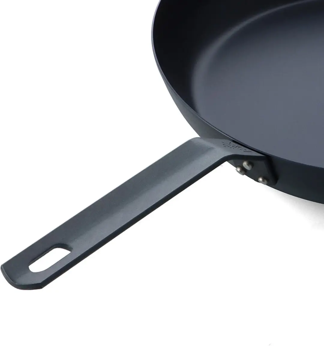 BK Solid Steel BBQ Koekenpan 26cm - Carbonstaal - Ovenschikt