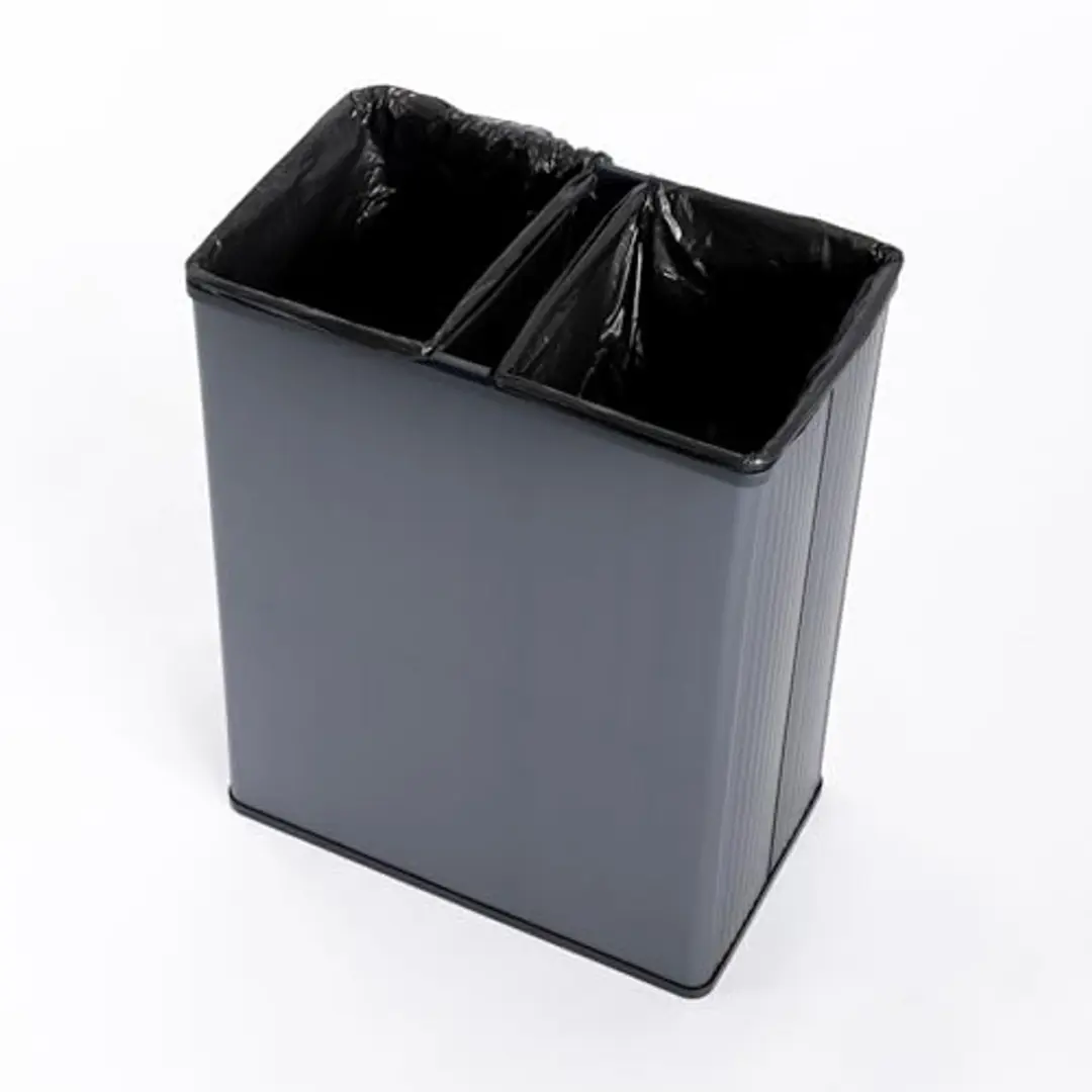 Curver Verto Recycle Prullenbak 54L - Blauw/Grijs - afbeelding 6 van 6