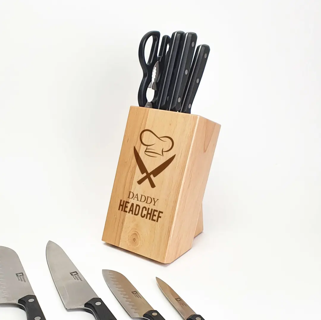 Richardson Sheffield Daddy HeadChef Houten Messenblok