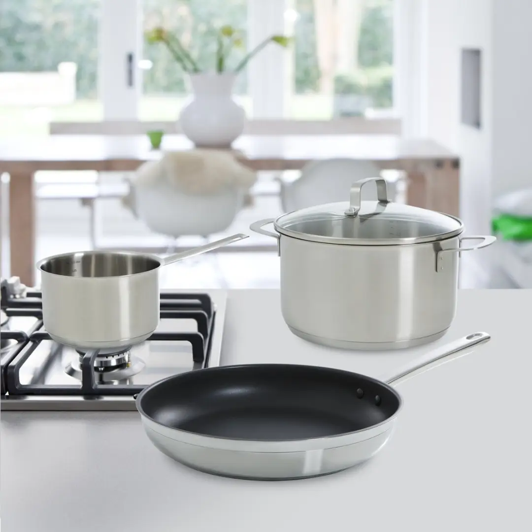 BK Bistro Pannenset 4-delig X4810.004 - 4 Stuks