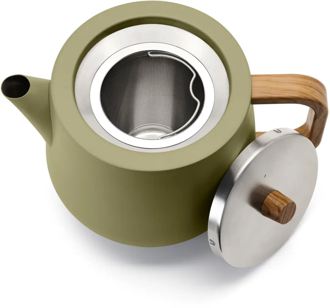 Bredemeijer Facet Theepot 1,1L - Dubbelwandig - Groen - afbeelding 6 van 6