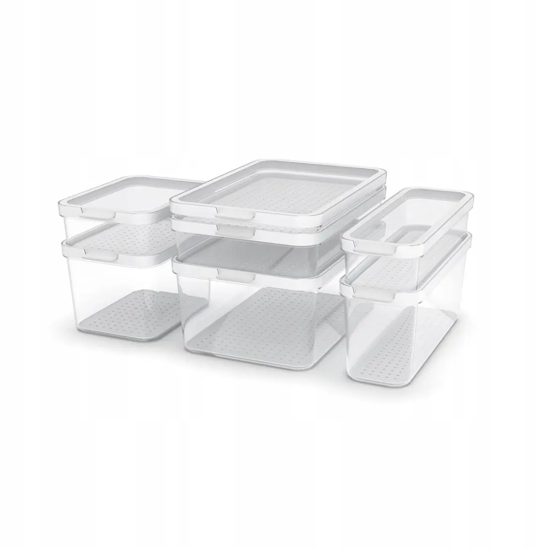 Rotho CAUMA R-1053501100 Koelkastorganizer 2L - Wit/Transparant