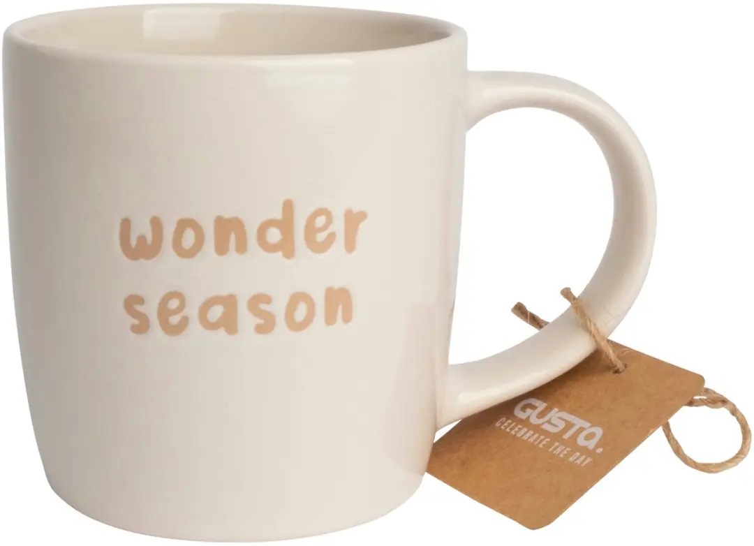 Gusta Wonder Season Mok 300ml - Keramiek - Offwhite