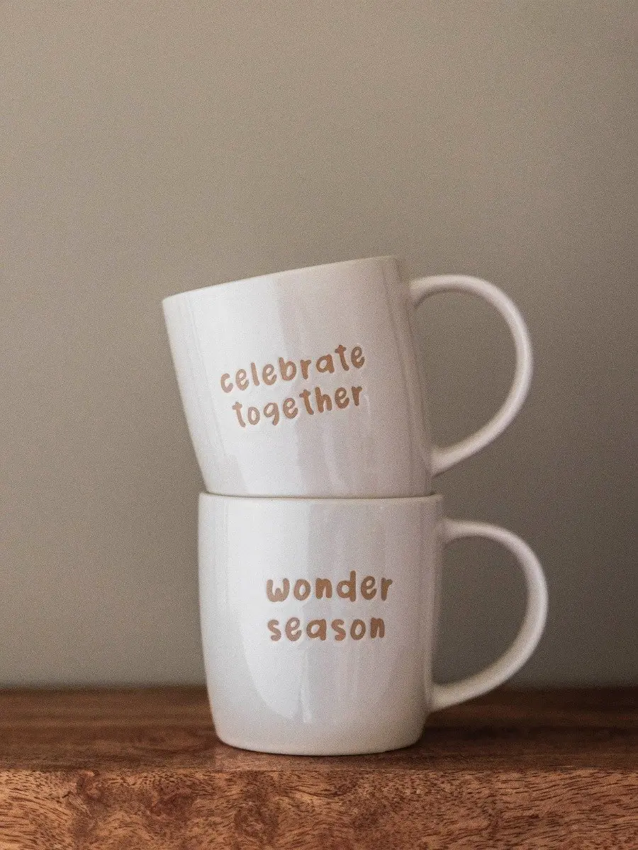 Gusta Wonder Season Mok 300ml - Keramiek - Offwhite