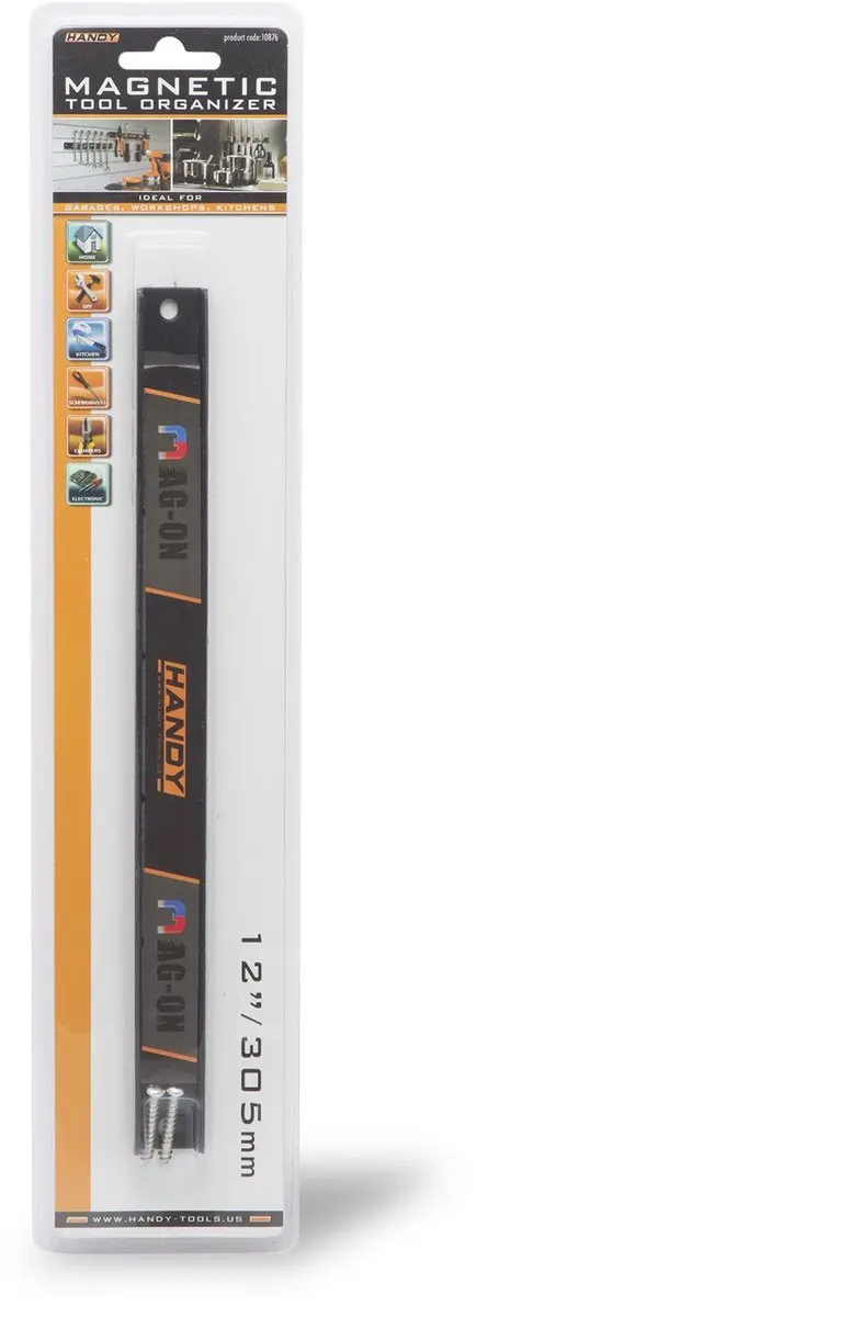 Handy Magnetische Toolhouder 305mm - Messenorganizer - Zwart