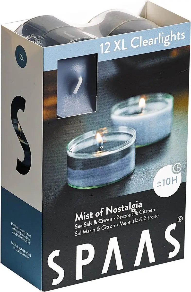 Spaas XL Clearlights Mist of Nostalgia Geurtheelichtjes