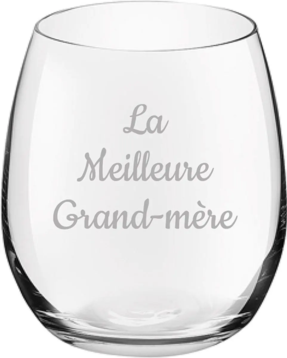 Royal Leerdam Drinkglas La Meilleure Grand-mère 39cl