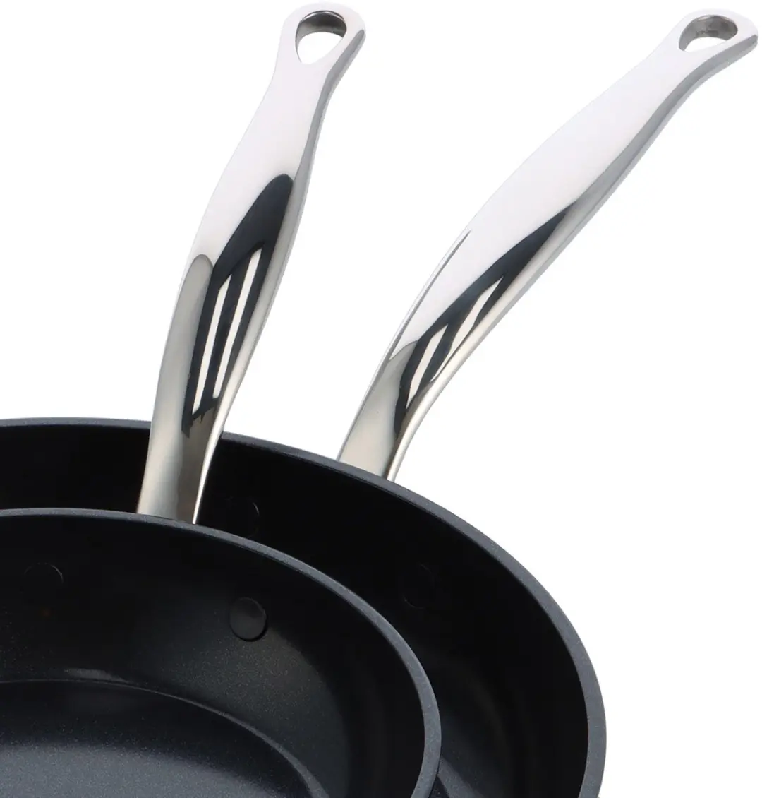 GreenPan Barcelona CC001865-001 Koekenpannenset 2-delig - Ø 20/28cm - Zwart