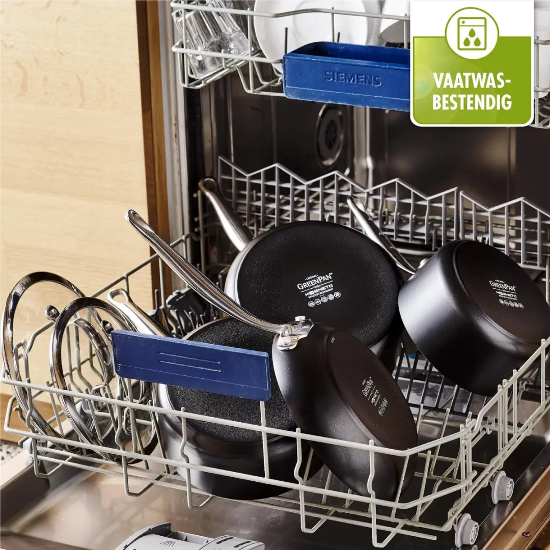 GreenPan Barcelona CC001865-001 Koekenpannenset 2-delig - Ø 20/28cm - Zwart