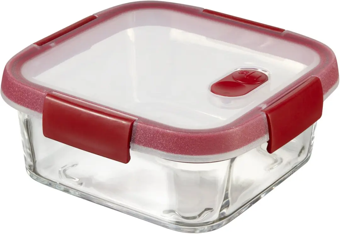 Curver Smart Cook Vershouddoos 4x0,7L - Rood/Transparant