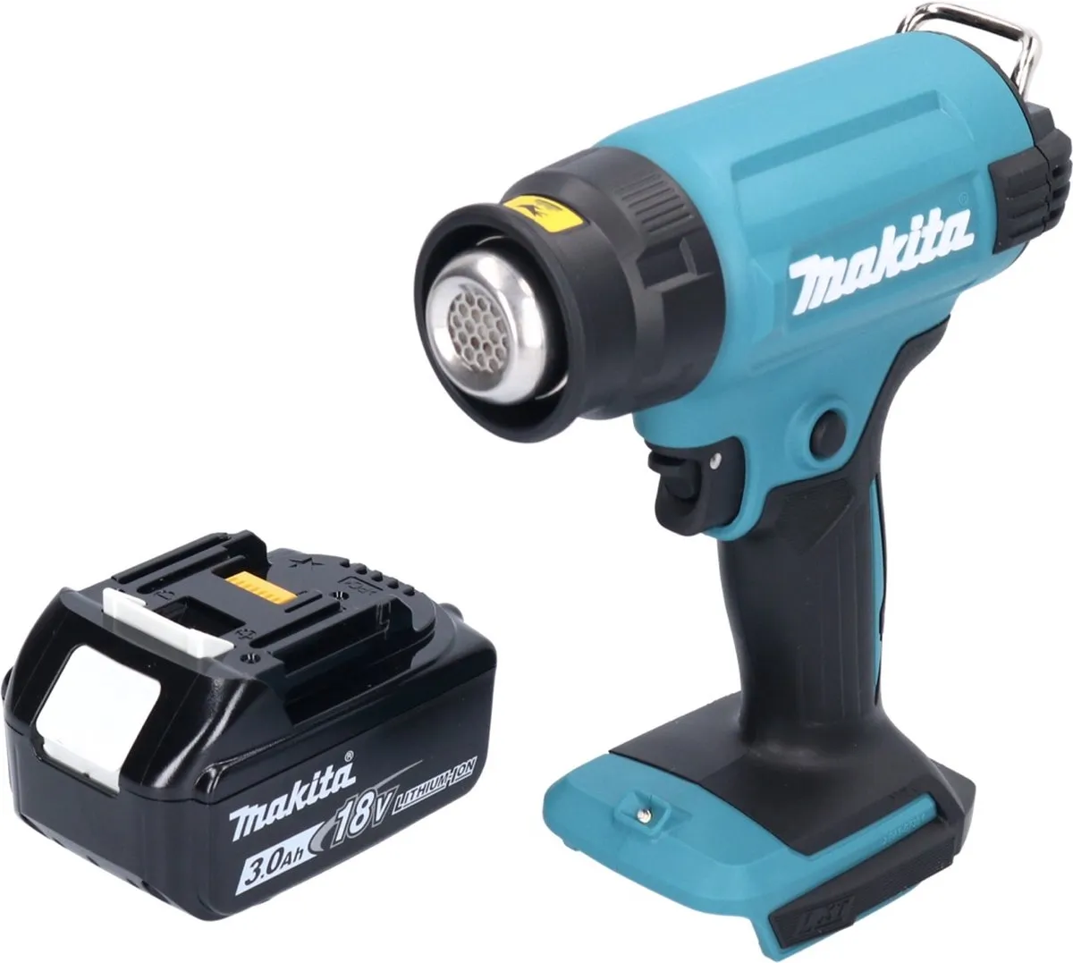 Makita DHG 180 F1 Heteluchtpistool 18V - 550°C - 3,0Ah - afbeelding 4 van 5