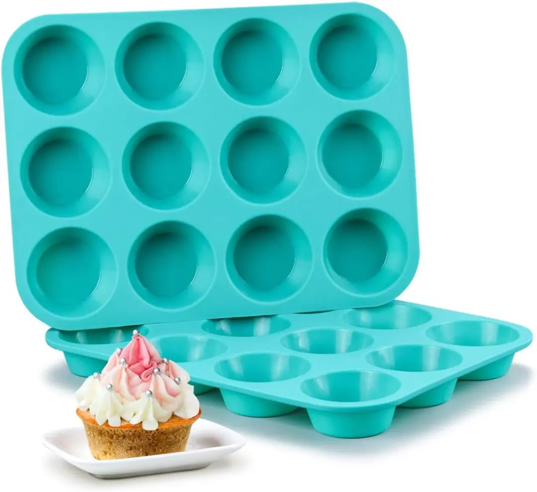 La Cucina Siliconen Muffinvorm 12 Stuks