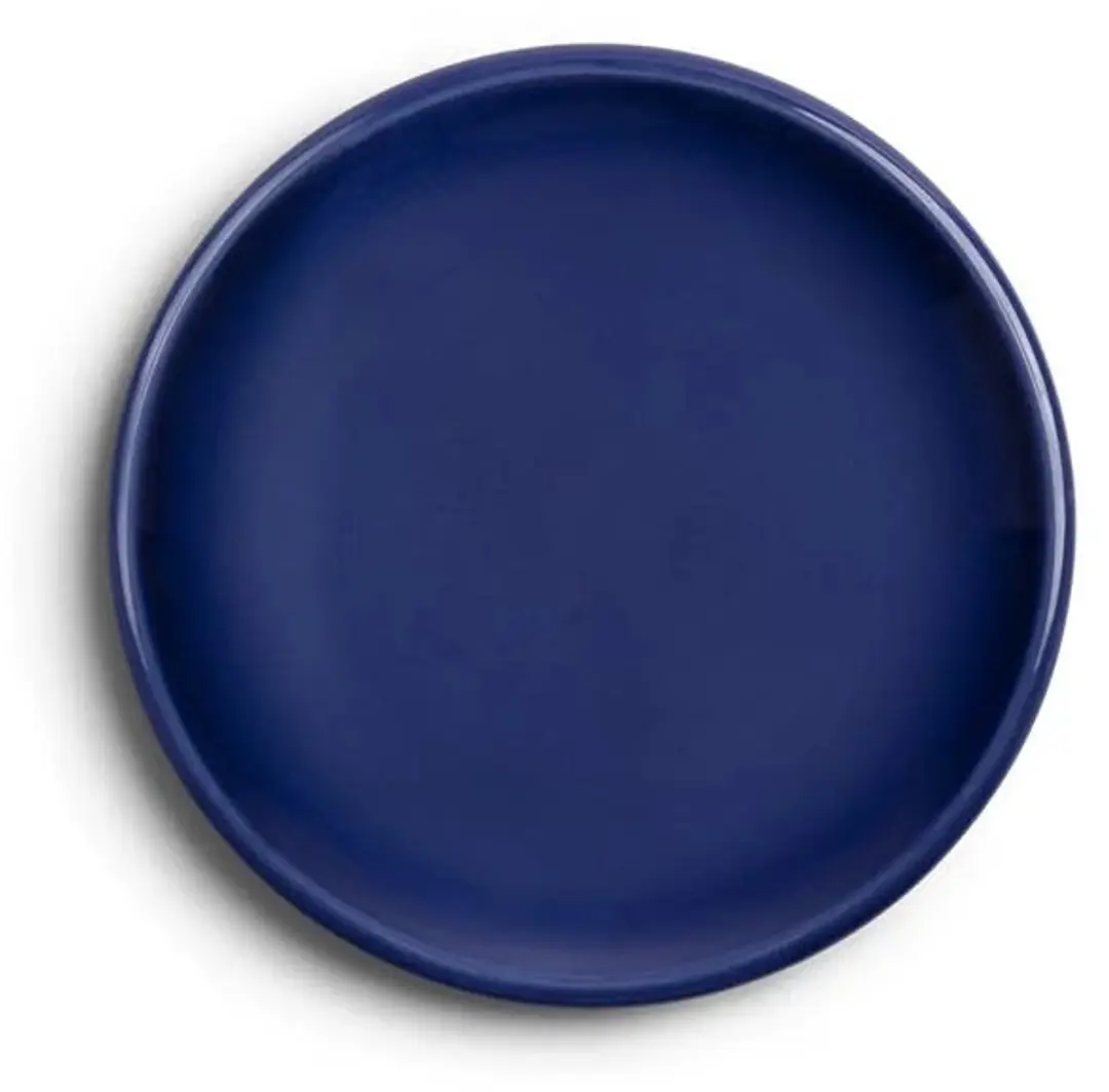 Royal Boch Boerenblauw Gebaksbord 16cm - Donkerblauw - 6 Stuks
