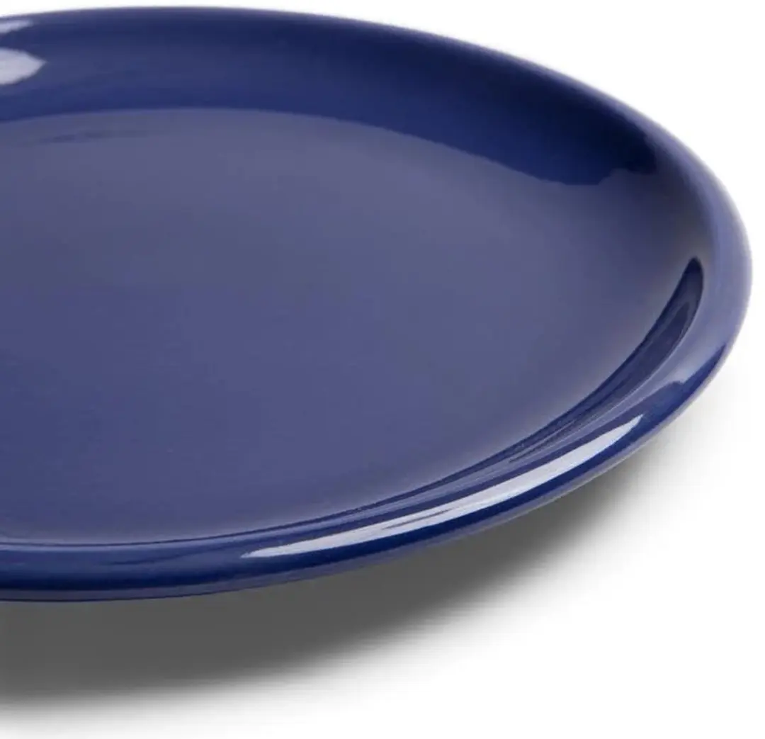 Royal Boch Boerenblauw Gebaksbord 16cm - Donkerblauw - 6 Stuks