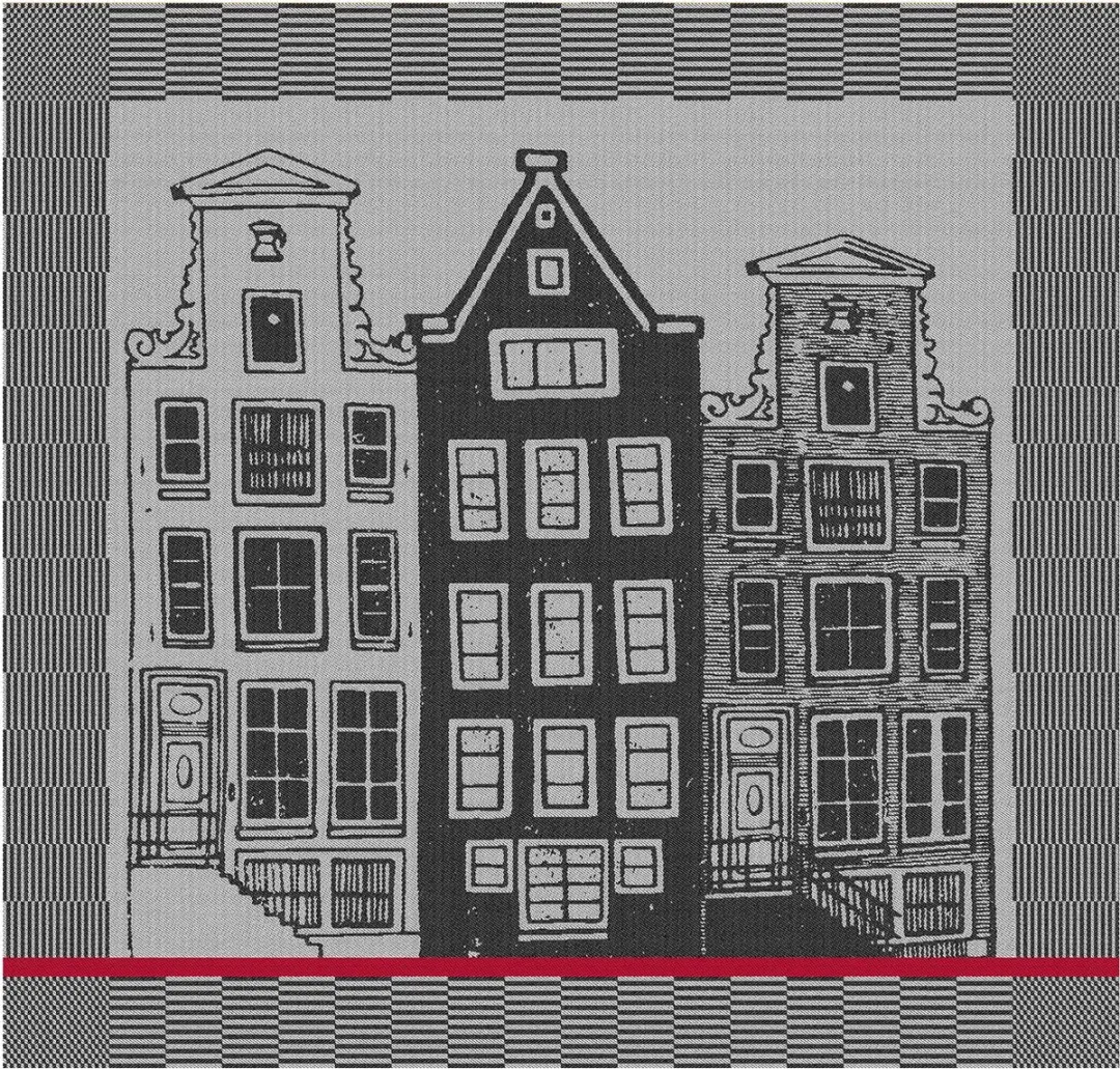 DDDDD Theedoeken & Keukendoeken - 4 Stuks - Zwart