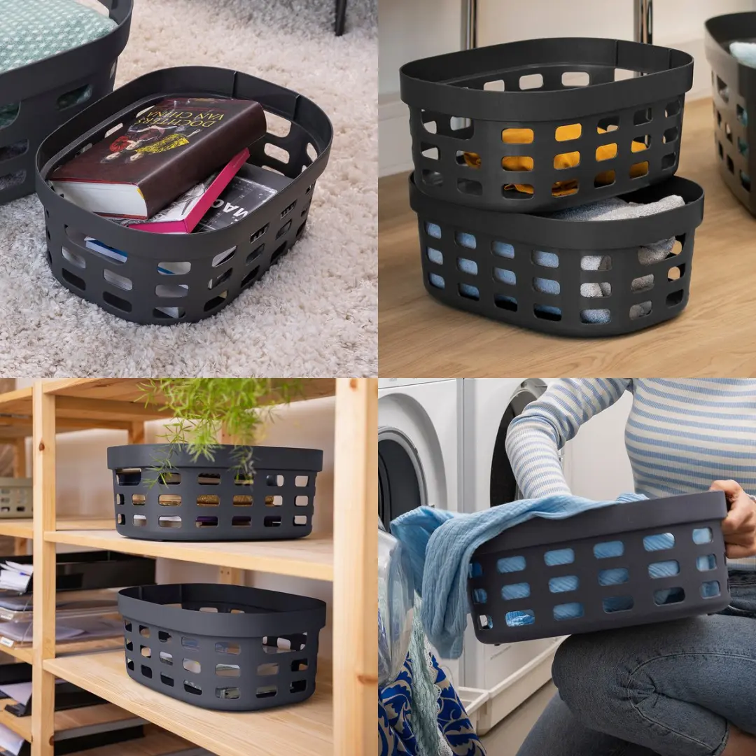 Sunware Sigma Home Mand 15L - 6 Stuks - Antraciet