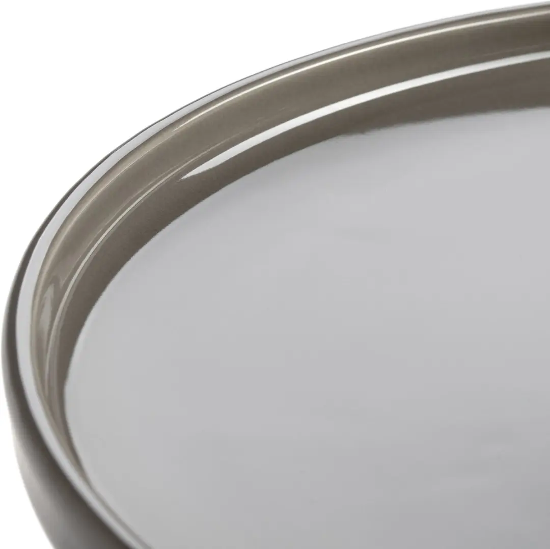 Leonardo Roma Bord 27cm Taupe - Set van 6 - afbeelding 6 van 6
