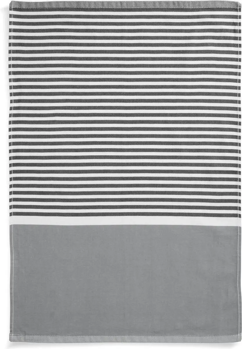 BYRKLUND Theedoek Grijs - 50x70cm - 100% Katoen