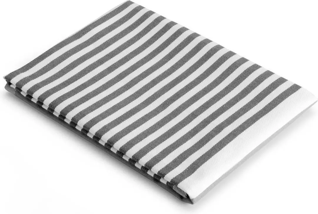 BYRKLUND Theedoek Grijs - 50x70cm - 100% Katoen