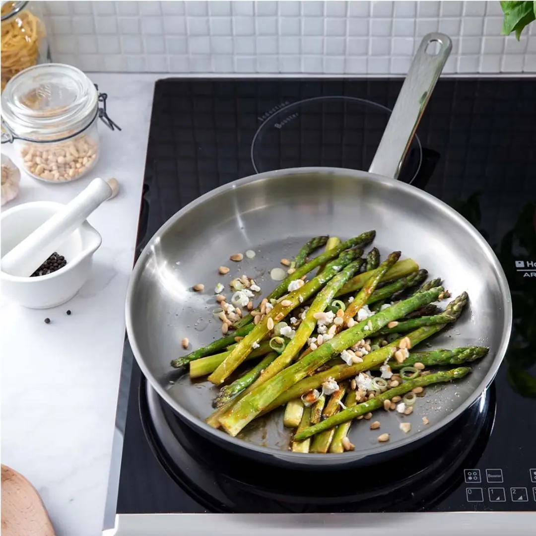 BK Bright Koekenpan 28cm - Inductie - Zilver