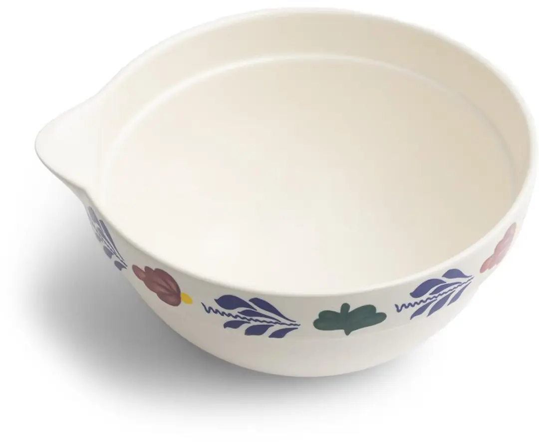 Royal Boch Boerenbont Beslagkom 23cm - Wit