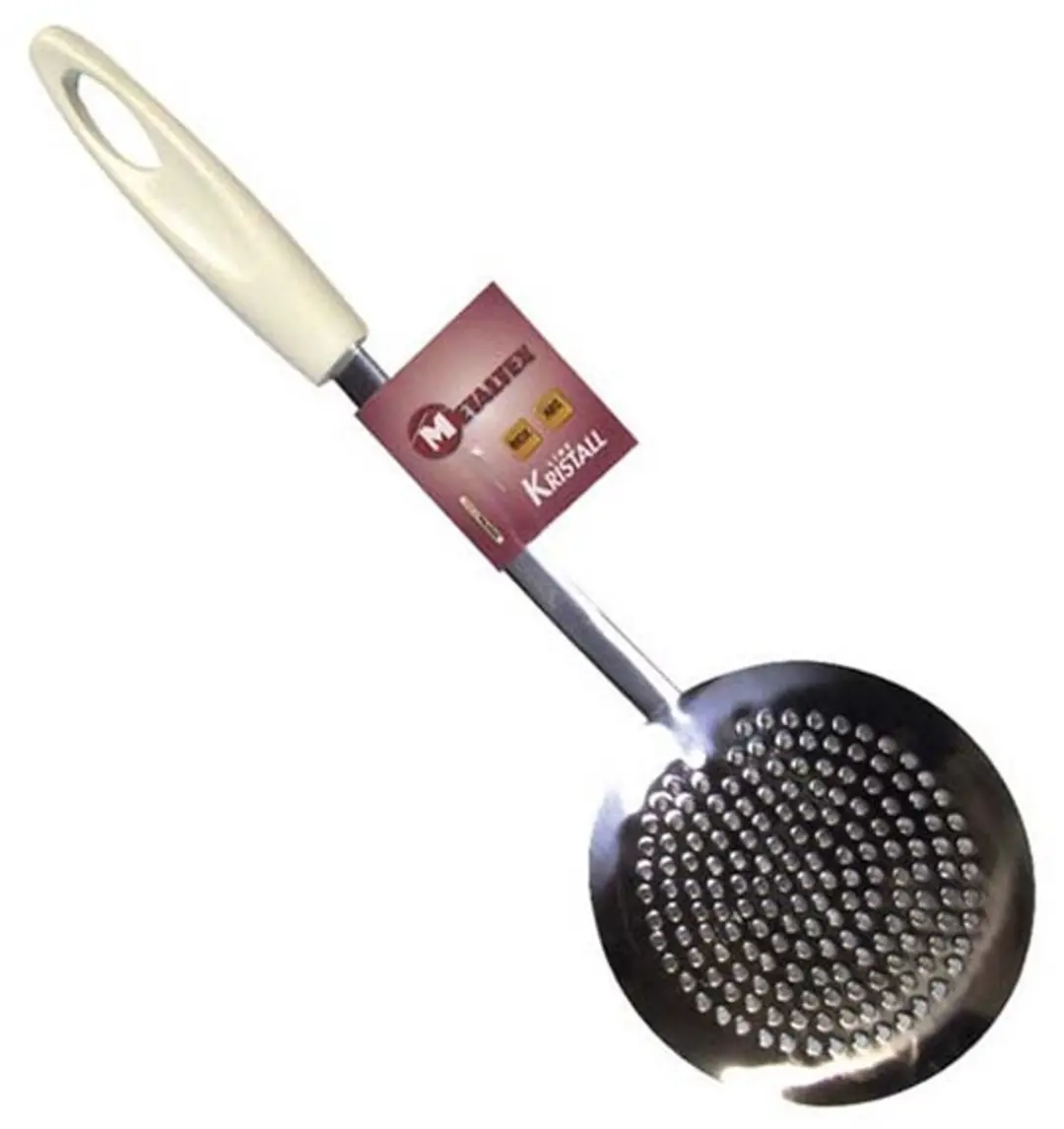 Metaltex Roestvrijstalen Skimmer 257908 - Chroom