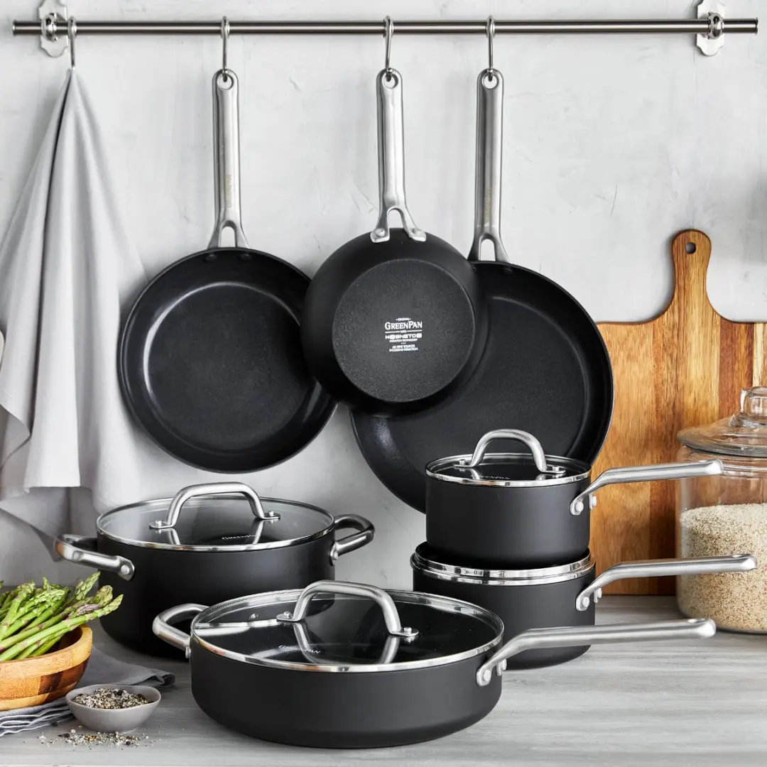 GreenPan Omega CC006541-001 Inductiekoekenpan 30cm - Zwart