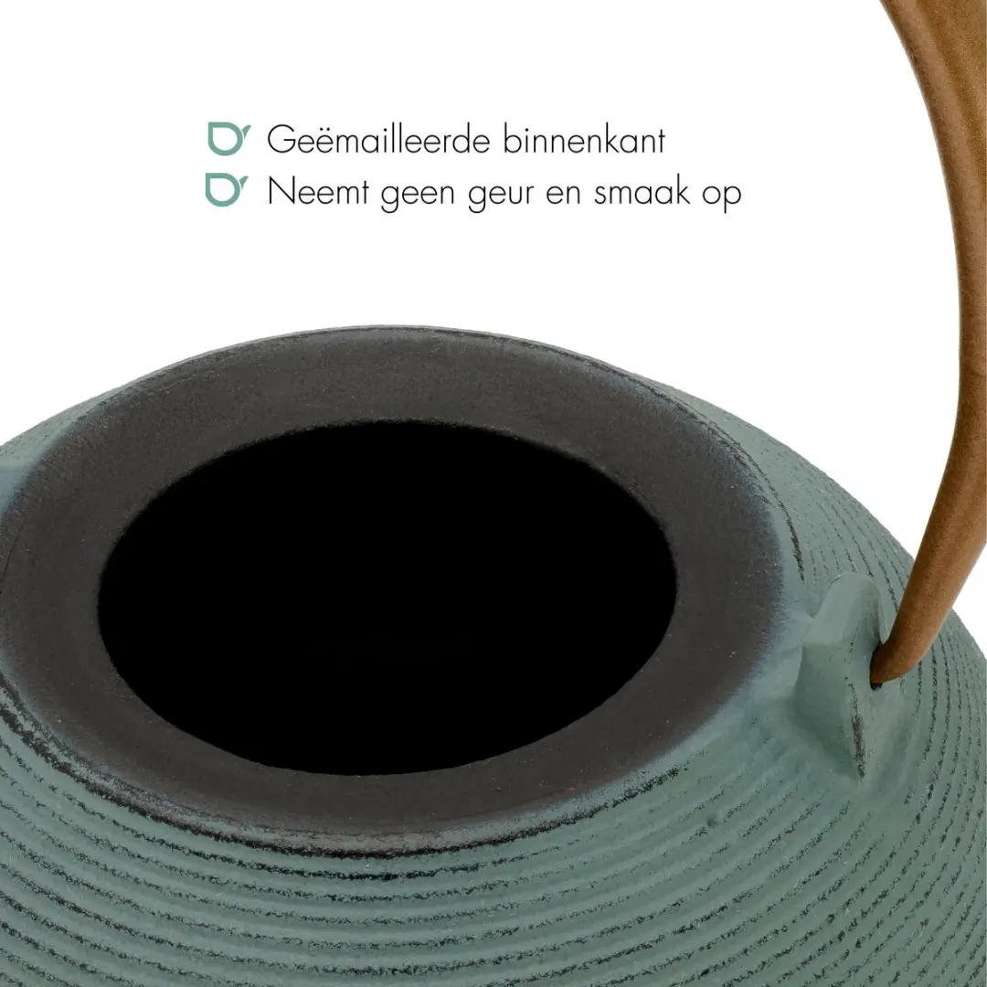 Bredemeijer Theepot Sakura Gietijzer 1,2L - Blauw