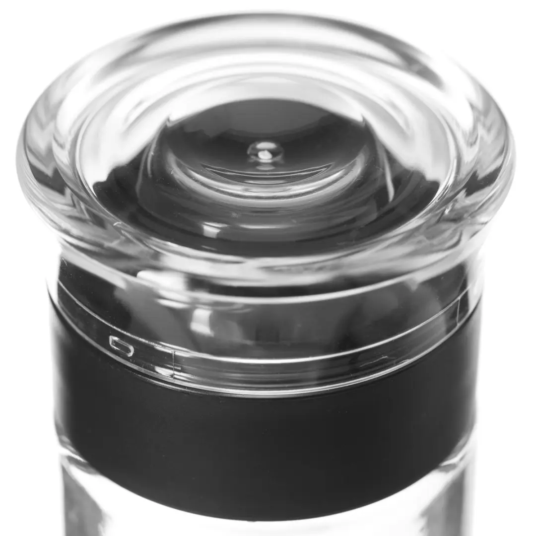 Leonardo CUCINA Peper- en Zoutstel 037715 - Transparant - 2 Stuks