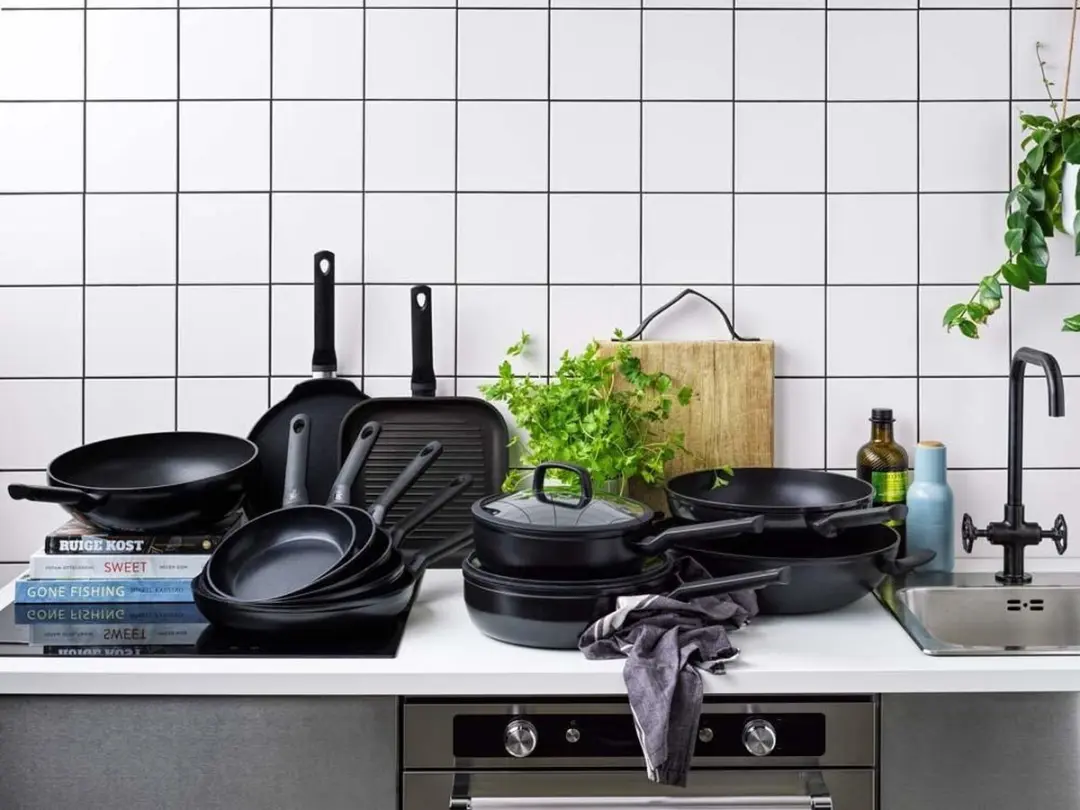BK Easy Induction Koekenpan 30cm - PFAS-vrij - Zwart
