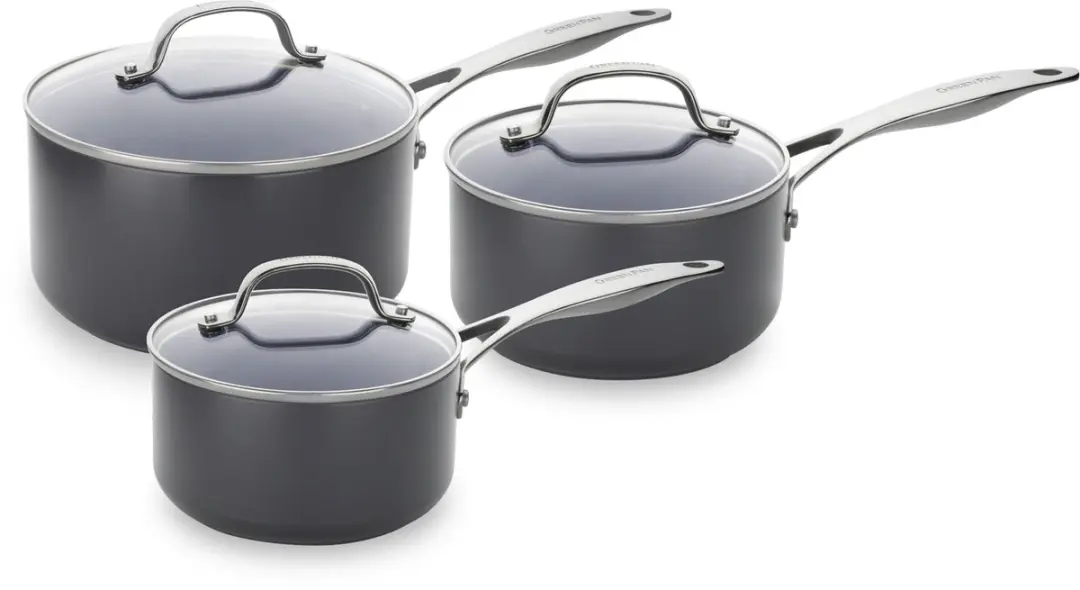 GreenPan Venice Pro CC000955-001 Steelpannen set 6-delig
