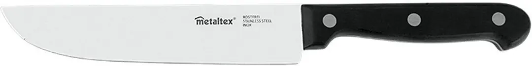 Metaltex Professional Chefmes 28cm - Zwart/RVS - MPN 258173