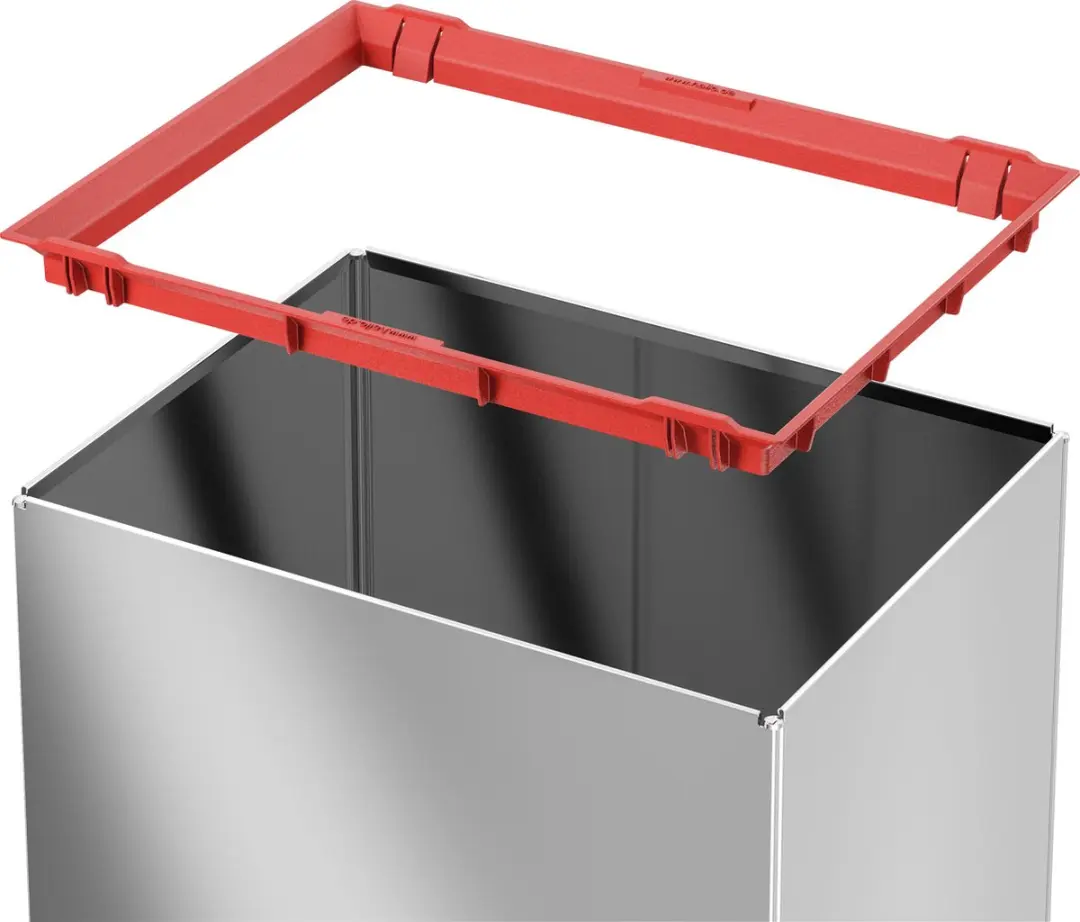 Hailo Big-Box Swing XL Afvalemmer - Zilver
