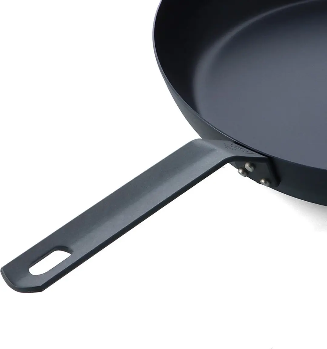BK Solid Steel BBQ Koekenpan 28cm - Carbonstaal - Ovenschikt