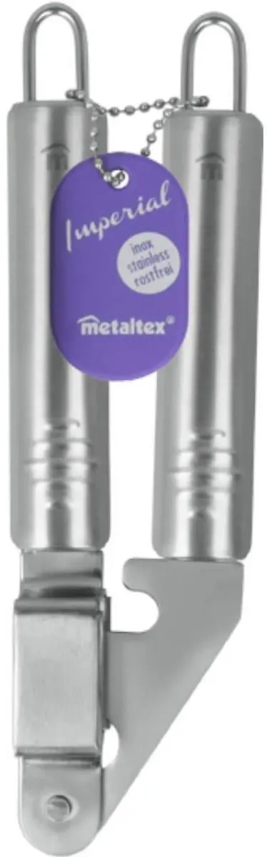 Metaltex Imperial Knoflookpers RVS 19cm - Zilver