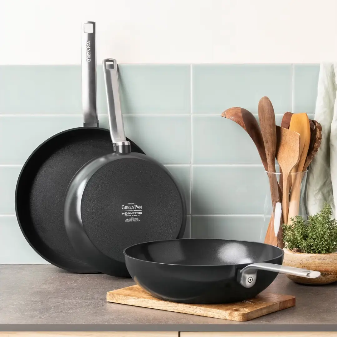 GreenPan Evolution Eco Koekenpan 20cm - PFAS-vrij - Zwart
