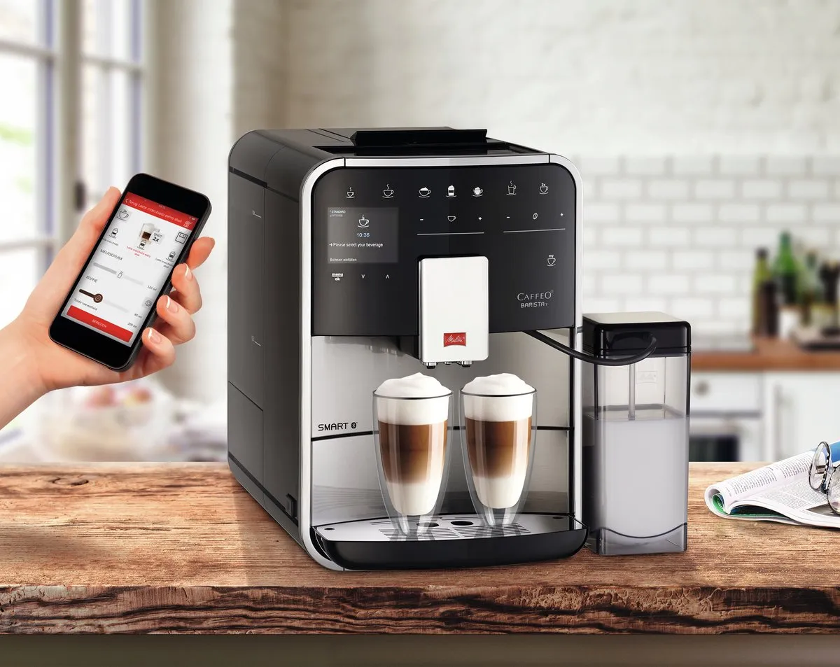 Melitta Barista Smart T F840-100 Volautomaat Espressomachine - RVS